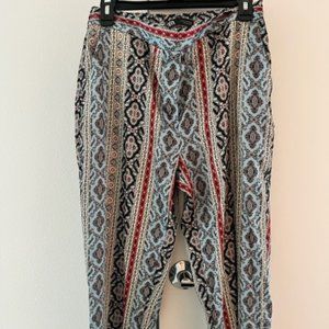 Zara cropped vacation pants